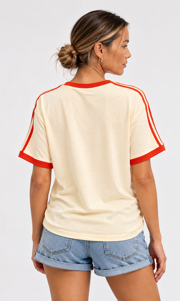 EFFY- Stripe Tee