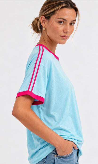 EFFY- Stripe Tee