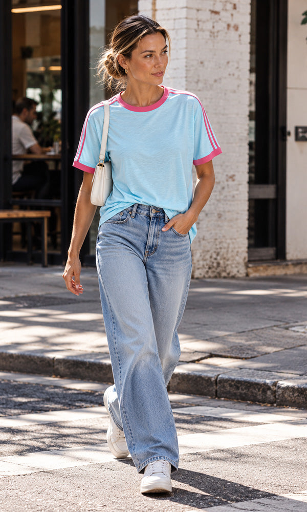 EFFY- Stripe Tee