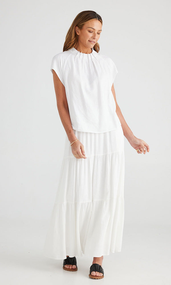 ELSA- Pleated Top