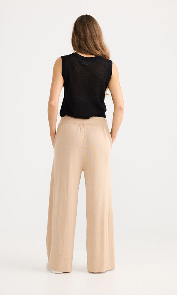 ETTA- Palazzo Knit Pants