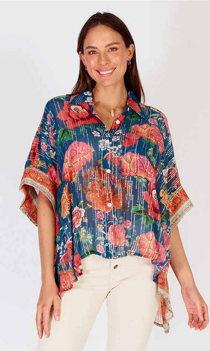 MEXICANA- Floral Shirt