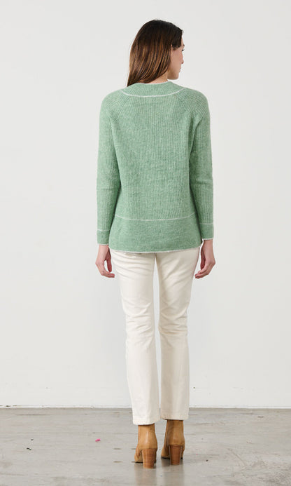 TRACY- Soft Contrast Knit