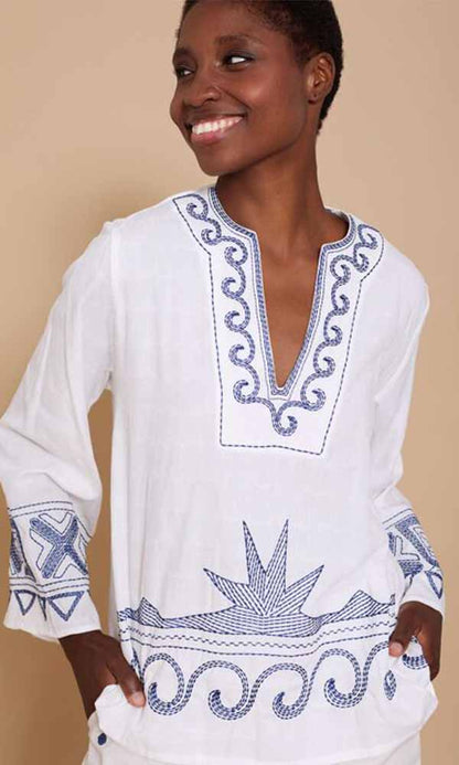 FESTIVAL- Embroidered Tunic