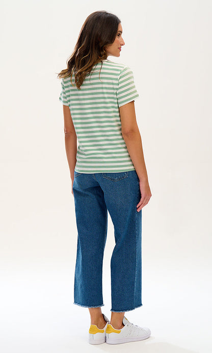 FLAMINGO- Stripe Tee