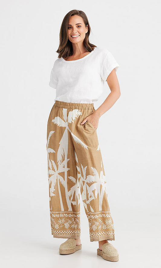 FLY- Palm Print Pants