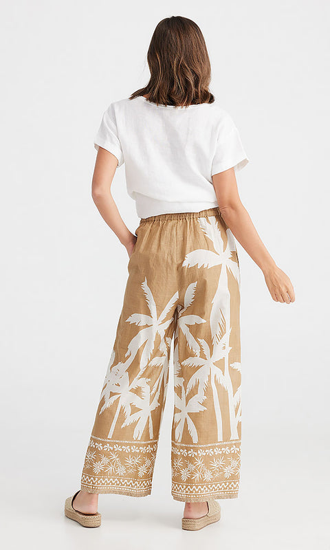 FLY- Palm Print Pants