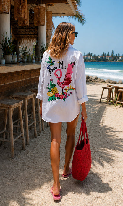 FLAMINGO- Free Me Overshirt