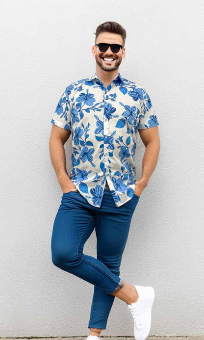 HAWAII- Hibiscus Shirt