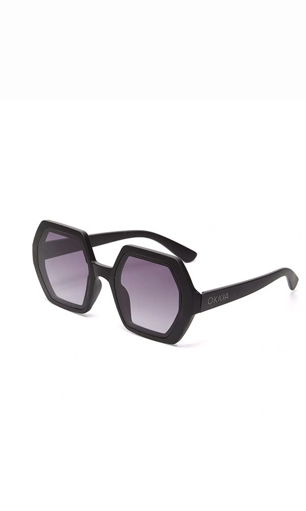 EMMA- Hexagonal Sunglasses