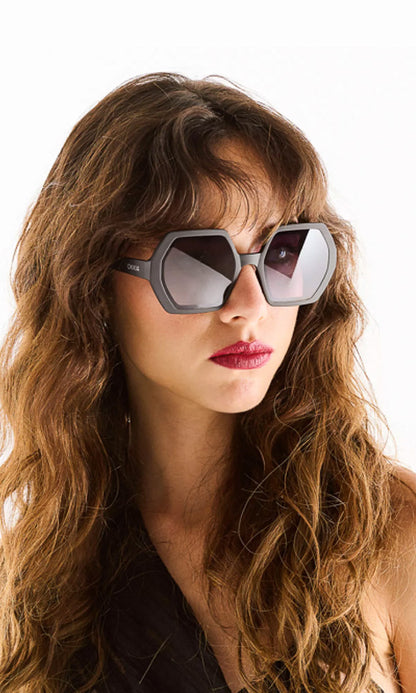 EMMA- Hexagonal Sunglasses