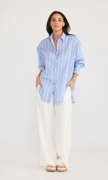 HOMESTED- Stripe Shirt