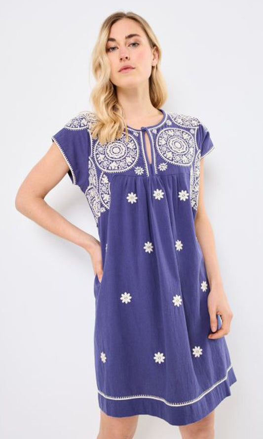 IZZY- Emboidered Dress