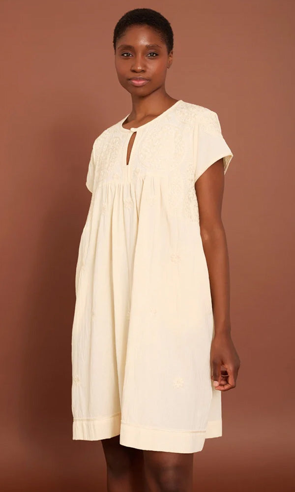 IZZY- Emboidered Dress