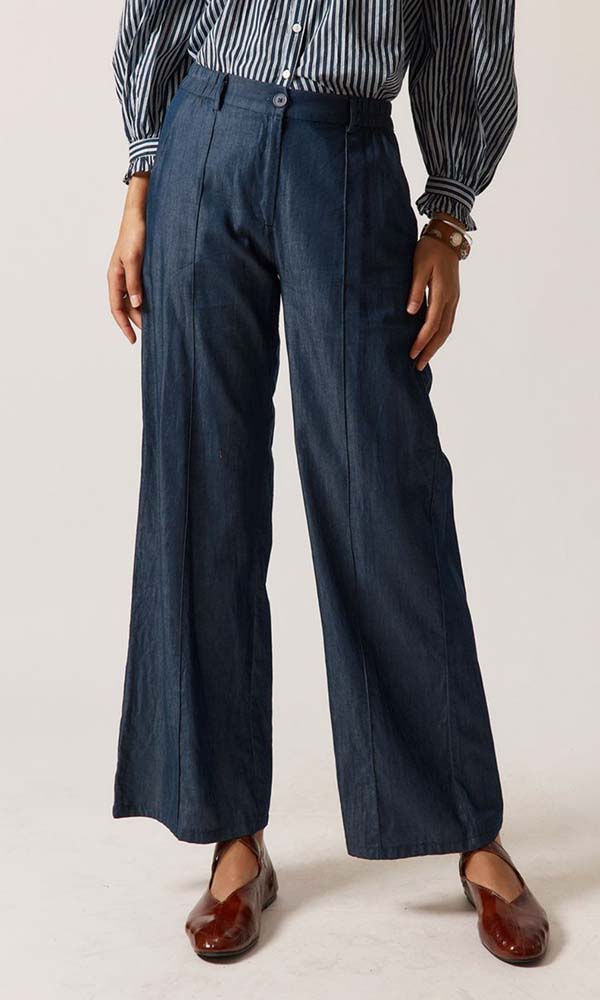 LUCINDA- Denim Trousers