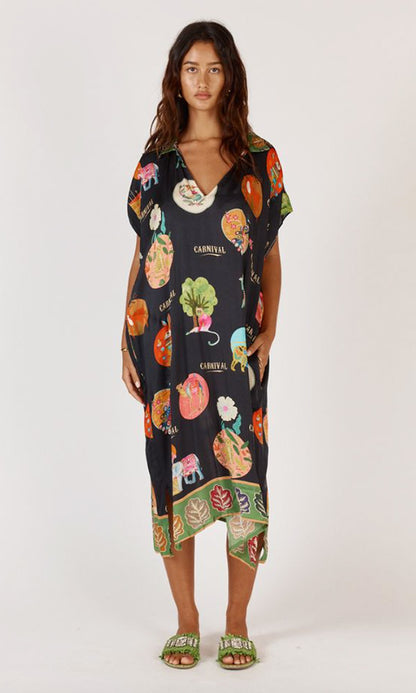 CARNIVALE- Printed Kaftan