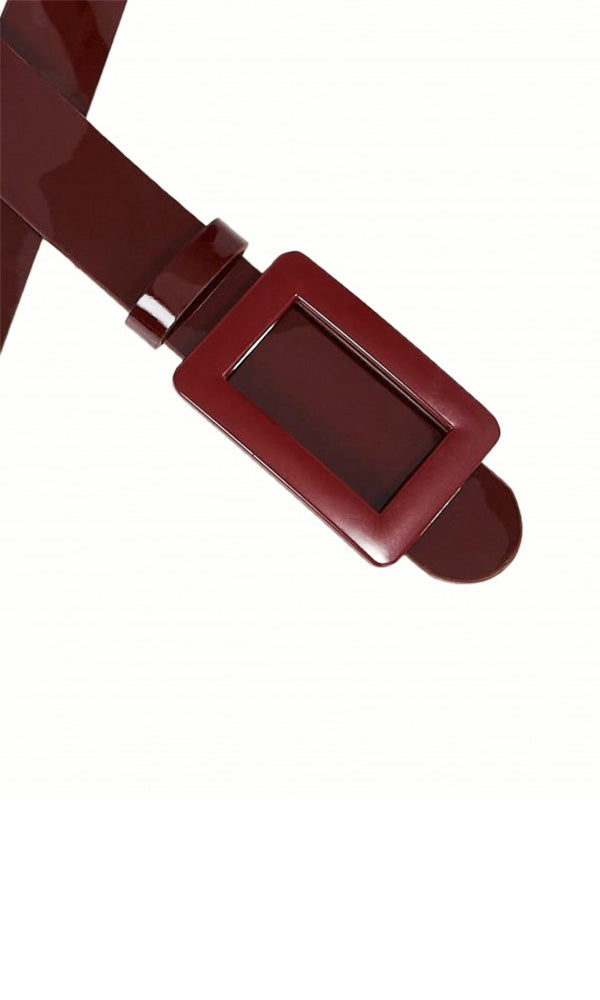 SHINE- Patent Leather Belt