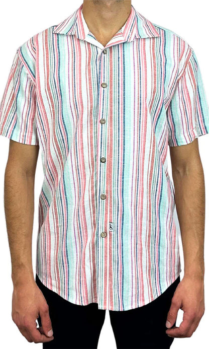 LOLLI- Stripe Linen Shirt