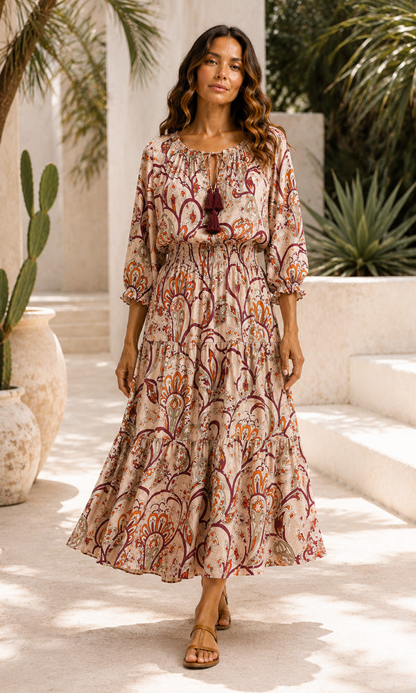 LOVE- Embellished Midi