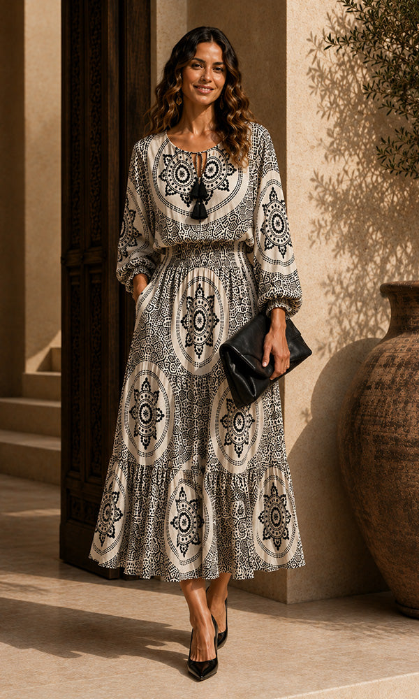 LOVE- Embellished Midi