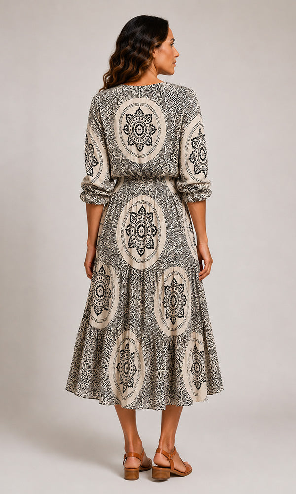 LOVE- Embellished Midi