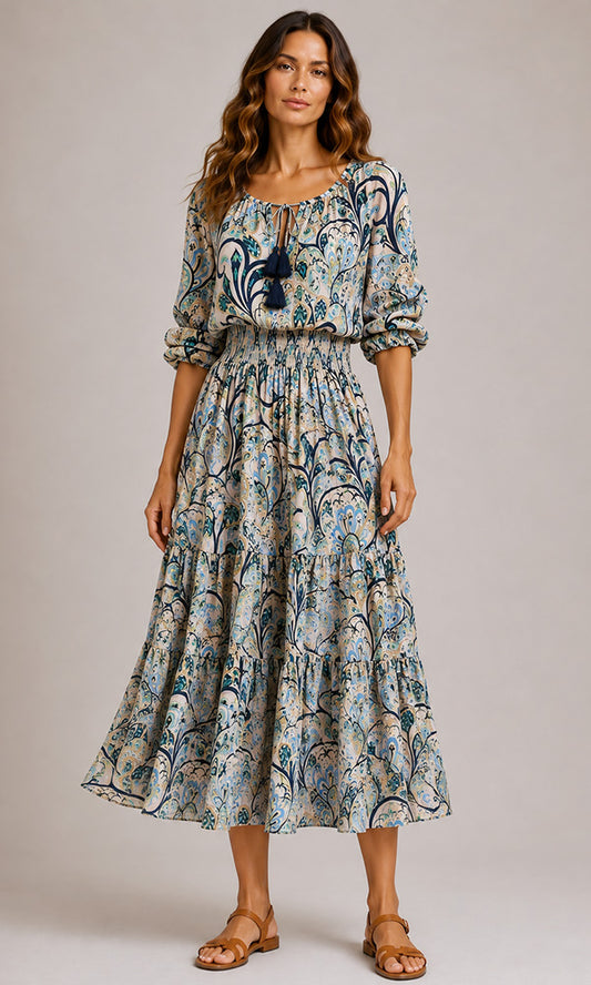 LOVE- Embellished Midi