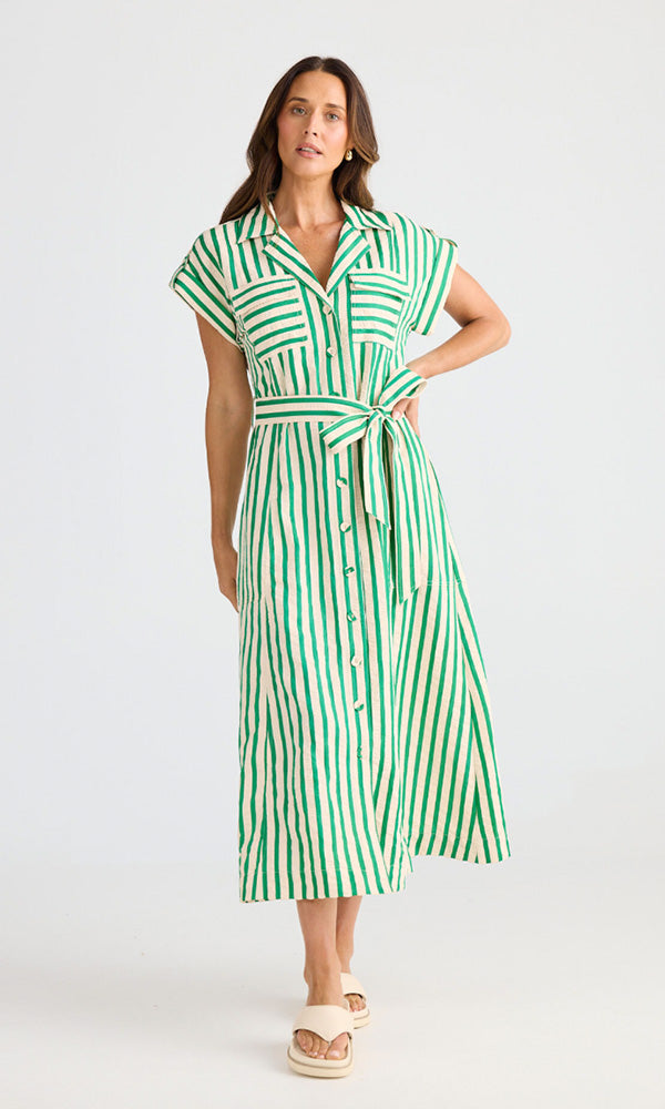 PORTIA- Button Down Dress
