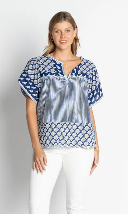MISSI- Block Print Top