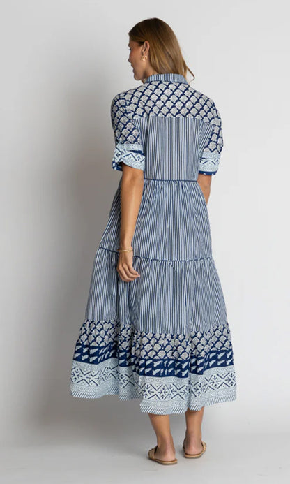MISSI- Block Print Midi