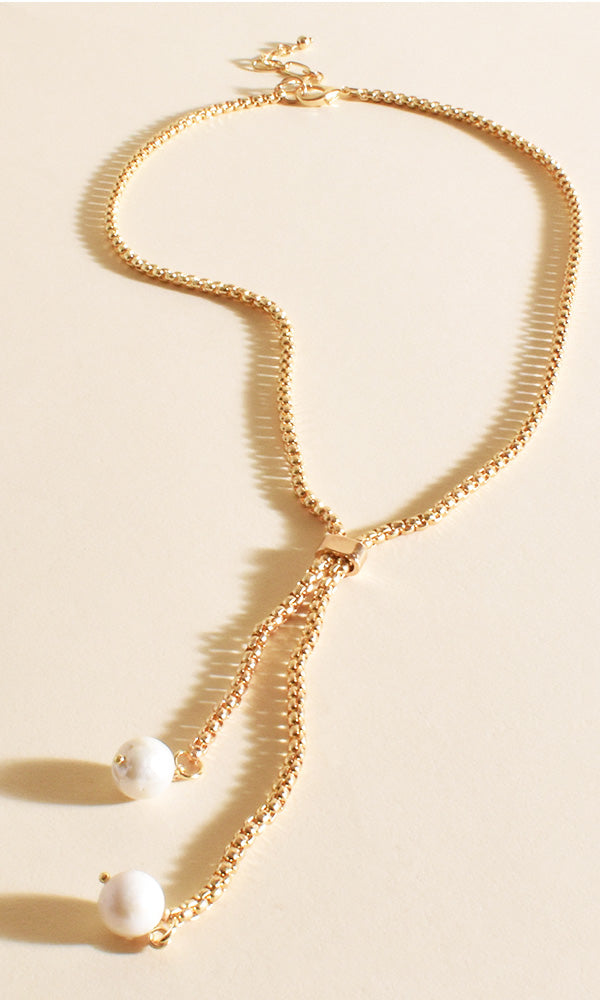 PEARLY- Pearl Necklace
