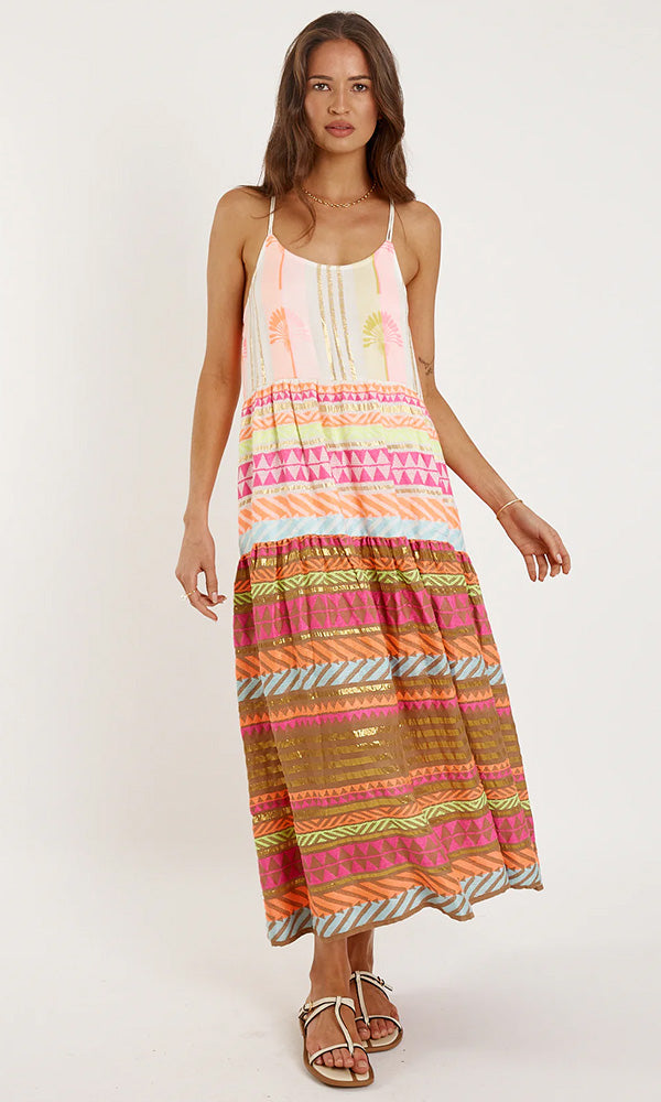 ACAPULCO- Stripe Maxi