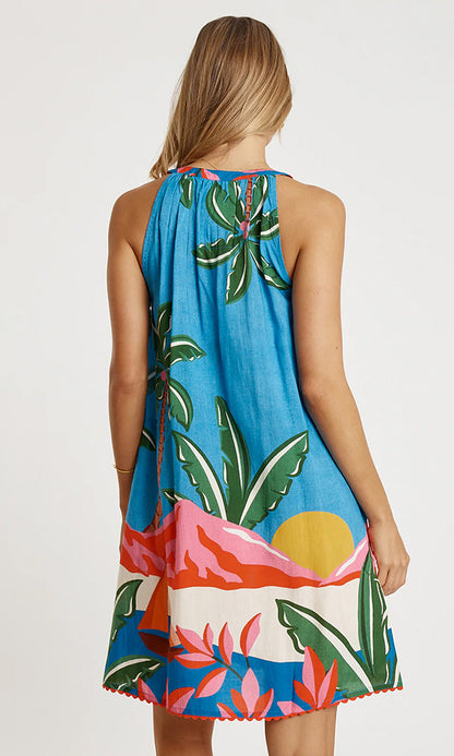 PACIFIC- Printed Sundress
