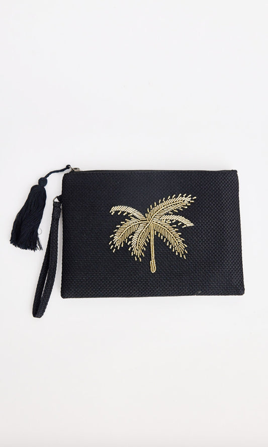 DISCO- Beaded Clutch