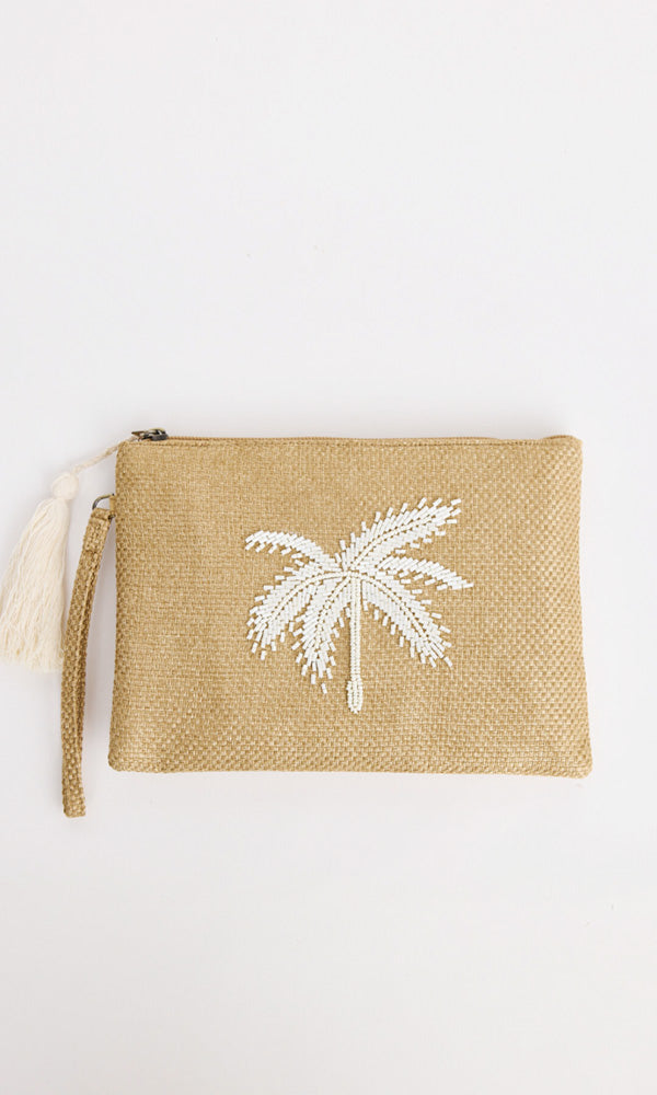 DISCO- Beaded Clutch