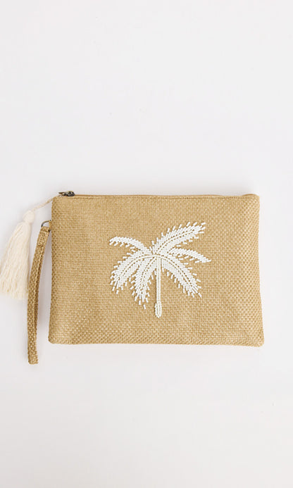 DISCO- Beaded Clutch