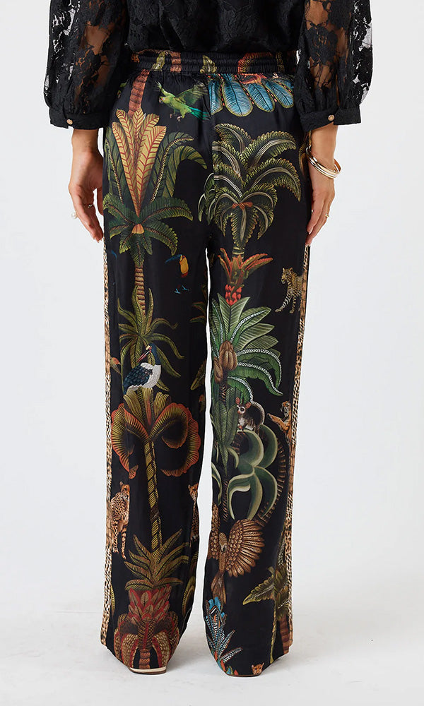 CHEETAH- Printed Pants