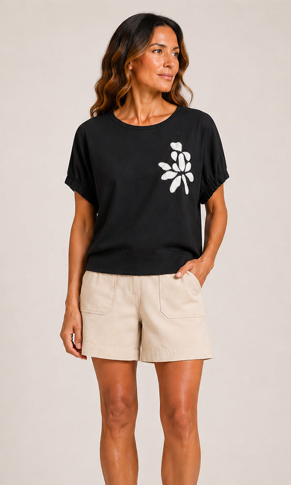 PEBBLE- Embellished Top