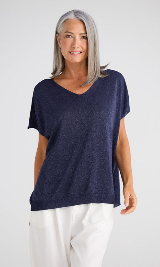 RADIANCE- Shimmer Top