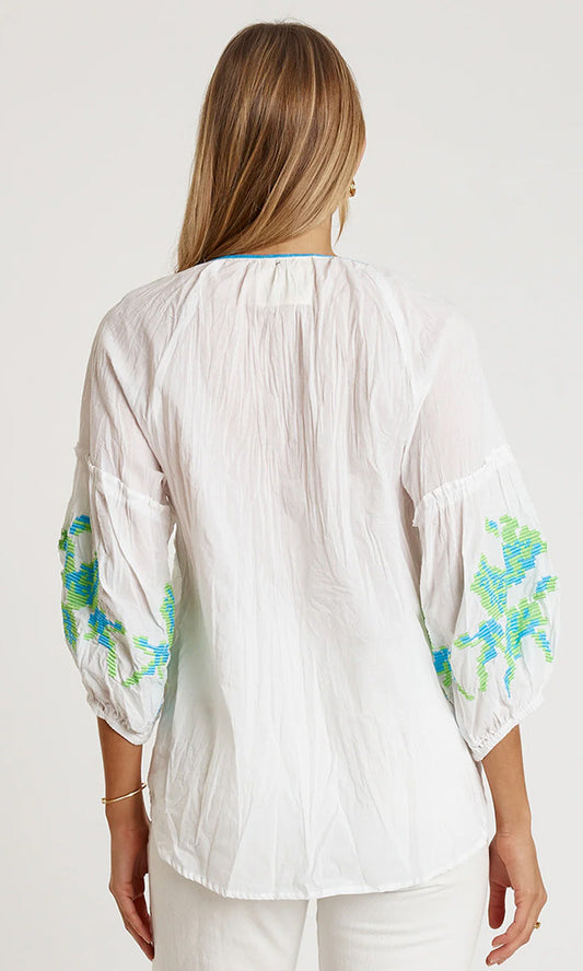 ROSA- Embroided Shirt