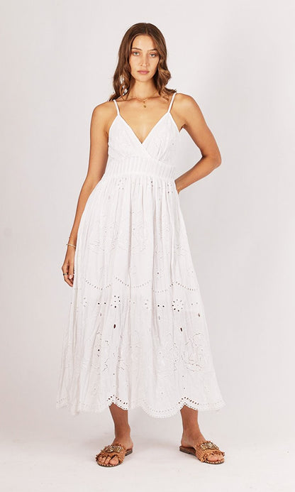 ROSITA- Embroidered Maxi