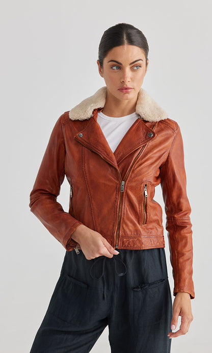 ROSETTA- Leather Jacket