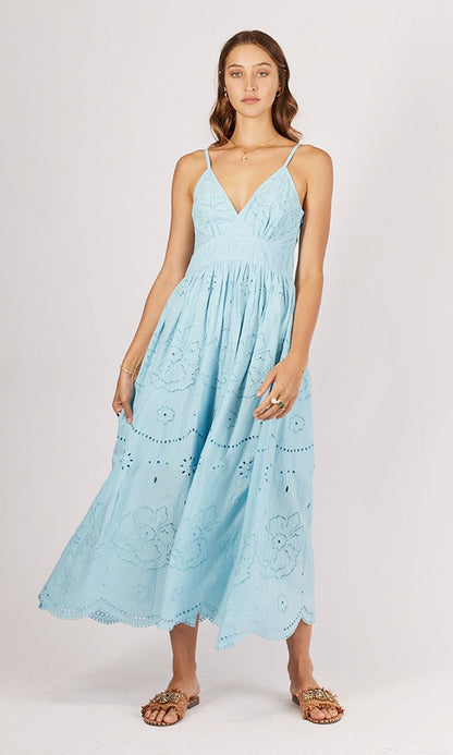 ROSITA- Embroidered Maxi