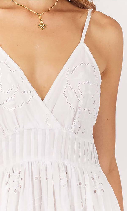 ROSITA- Embroidered Maxi