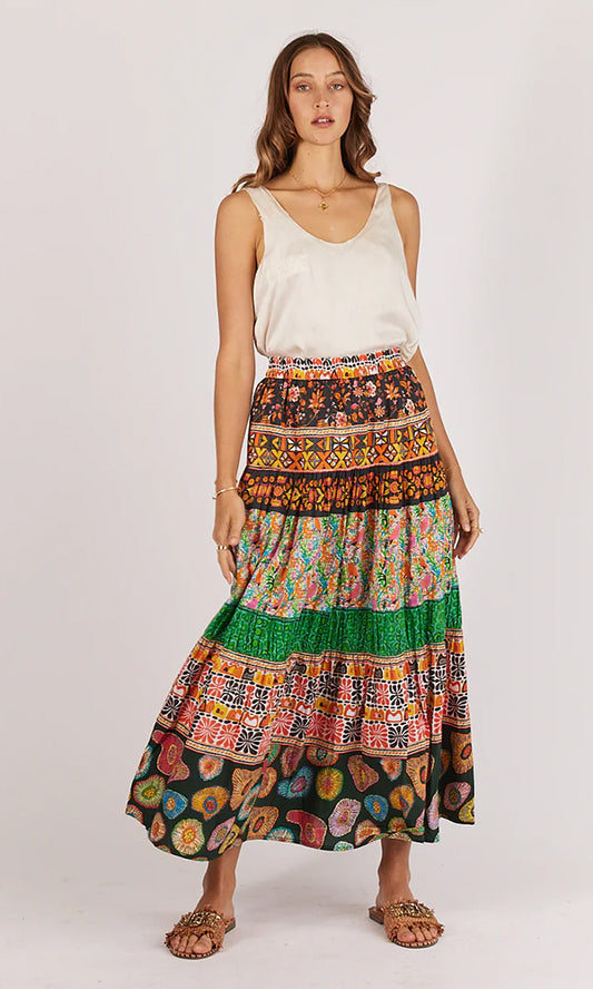 YAM- Printed Skirt