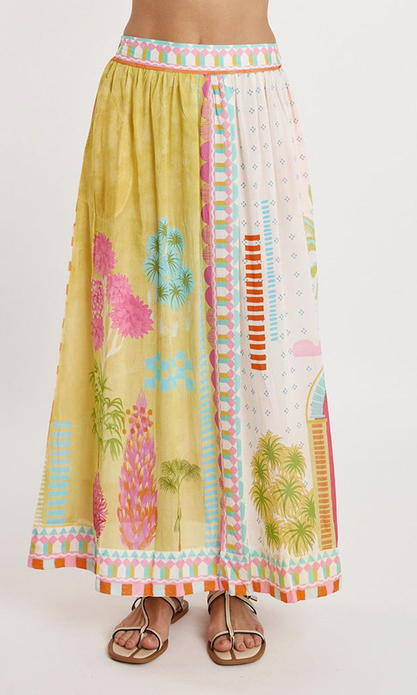ETER- Print Skirt