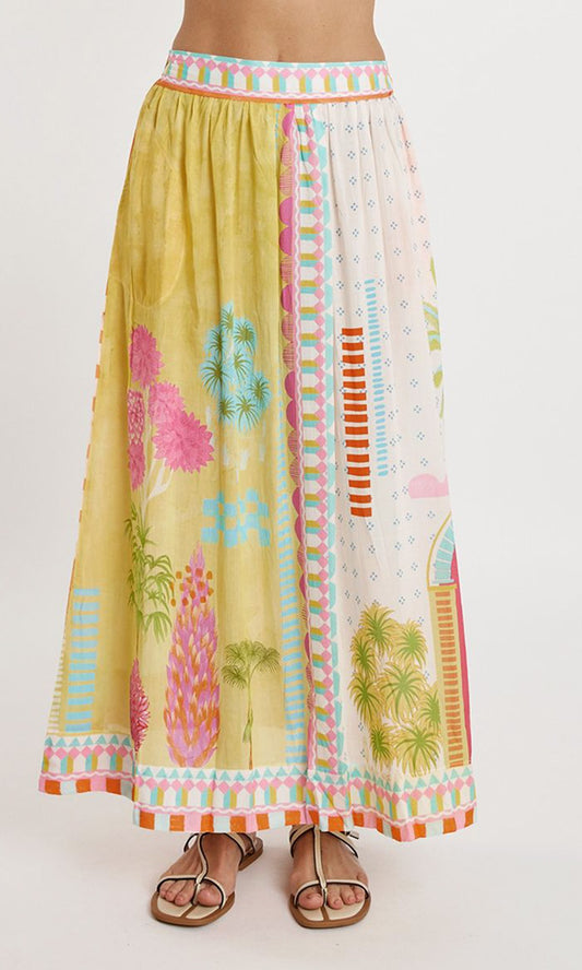 ETER- Print Skirt