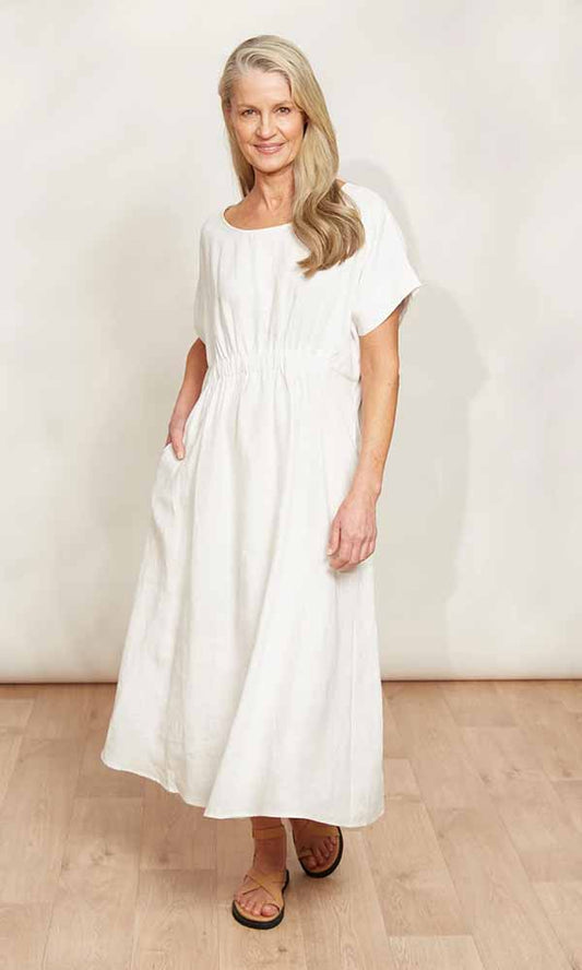 BONJOUR- Linen Dress