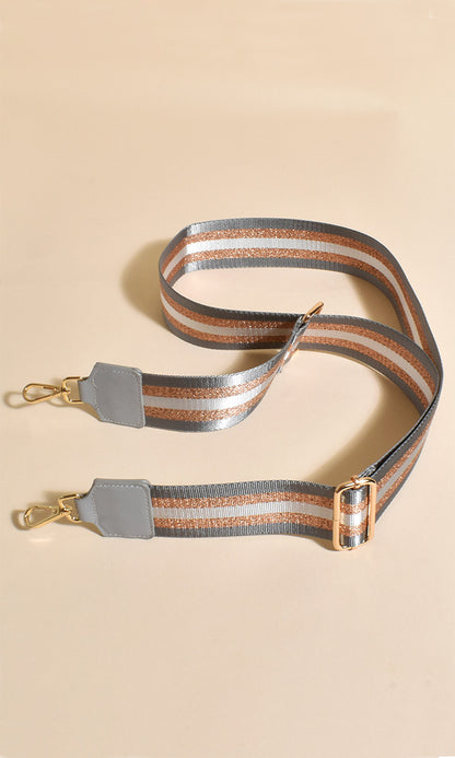 JAZMIN- Lurex Stripe Strap