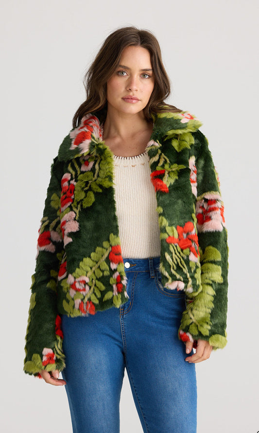 STUART- Floral Jacket