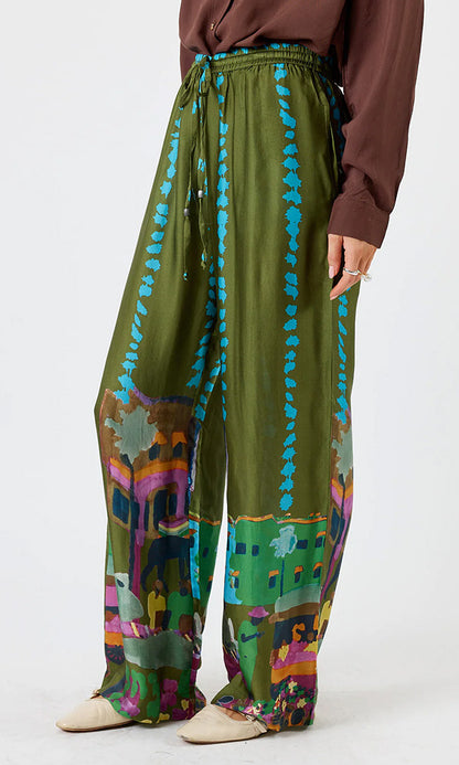 SURREY-Printed Pants
